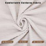 Modular Folding Corduroy Convertible Sofa Bed - Omega Lifestyles