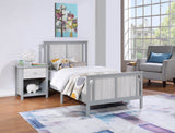 Connelly Twin Solid Wood Reversible Panel Bed