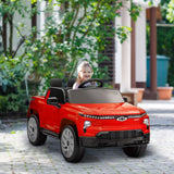 12V Licensed Chevrolet Silverado Kids Electric Ride-On Car - Omega Lifestyles