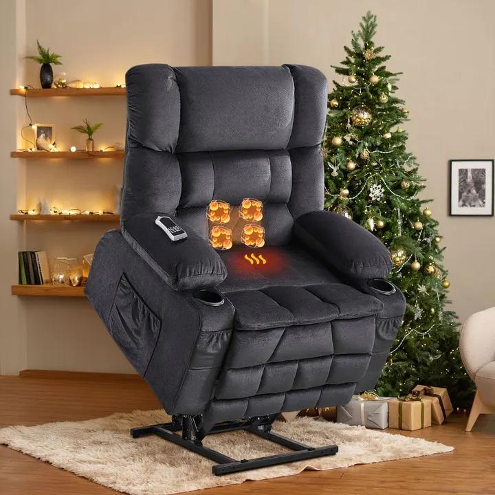 Dual Motor Power Lift Recliner Chair With Heat Massage - Omega Lifestyles