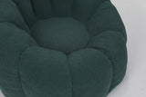 Plush Teddy Fabric Foam Filled Bean Bag Chair - Omega Lifestyles
