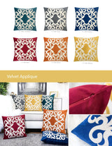 Polyester Velvet Decorative 20x20 Inch Pillowcase Cover - Omega Lifestyles
