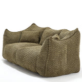 Dual Chenille Bean Bag Chair With High Resilience Foam Core - Omega Lifestyles