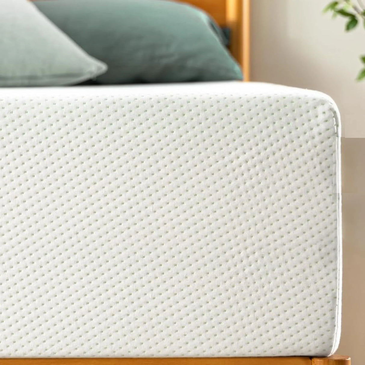 Medium 6-Inch Green Tea Infused Memory Foam Full Mattress - Omega Lifestyles