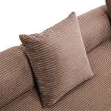 Convertible Folding Corduroy Memory Foam Sofa Bed - Omega Lifestyles