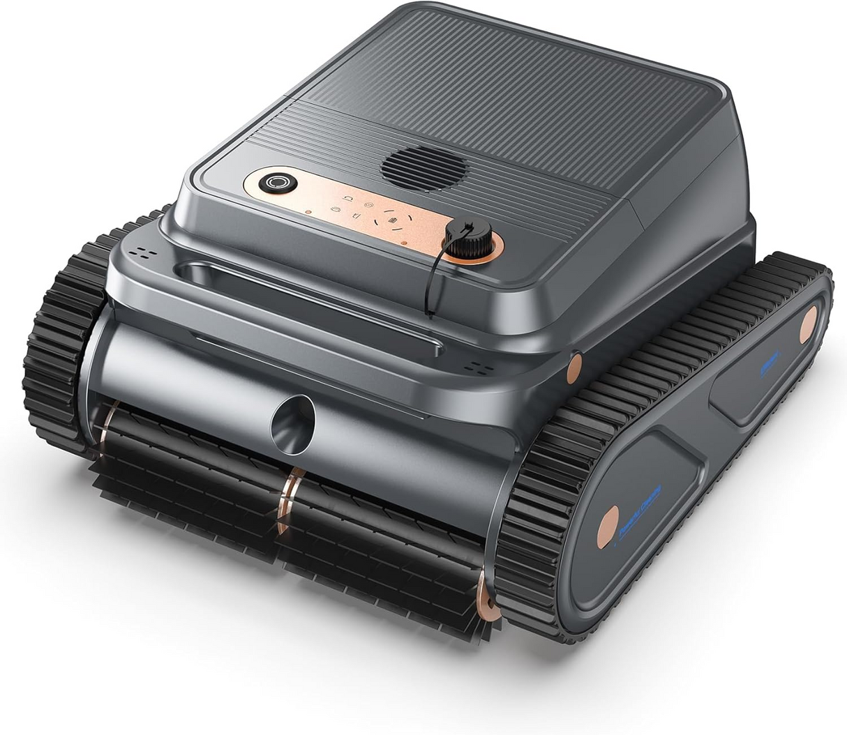 Automatic Robotic Pool Cleaner With Dual PVC Brushes