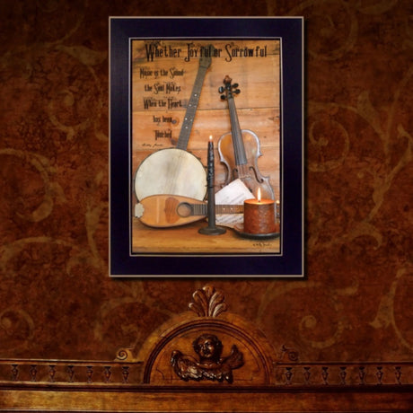 Music By Billy Jacobs Framed Printed Wall Art Poster - Omega Lifestyles