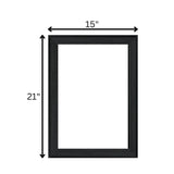 Framed Multicolor MDF Wall Art Poster - Omega Lifestyles