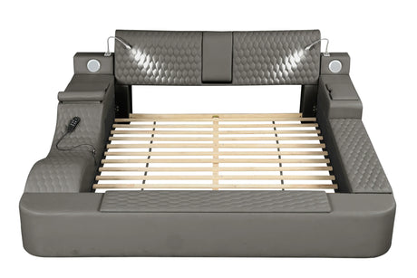 Remote-Controlled Massage Chaise Lounge Bed Frame - Omega Lifestyles
