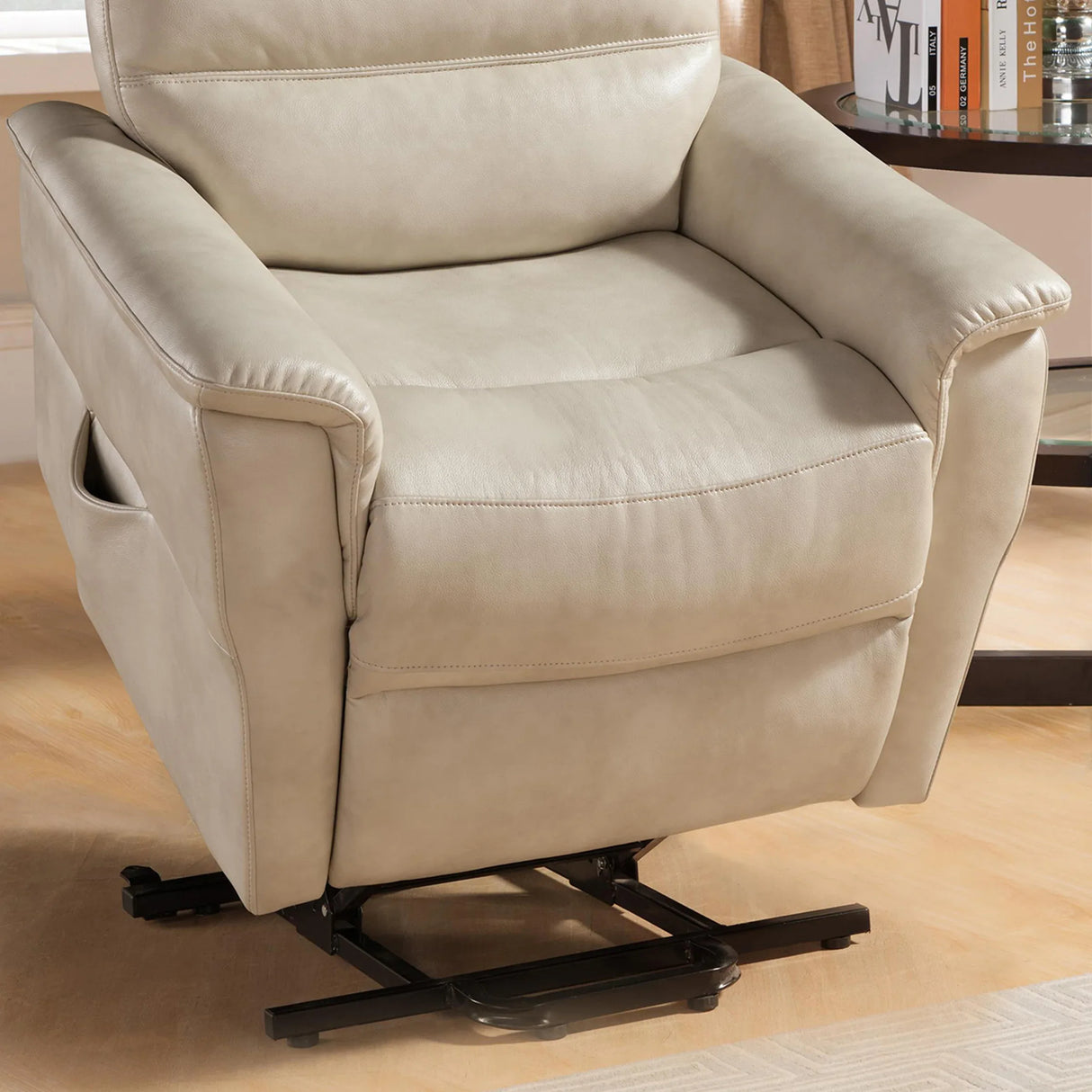 Power Reclining Lift Chair With Memory Foam Padding - Omega Lifestyles