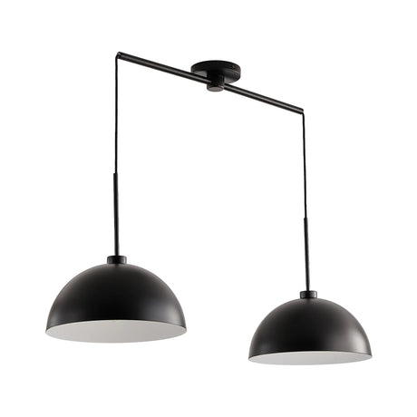 Industrial Modern Black Double Headed Adjustable Pendant Light - Omega Lifestyles