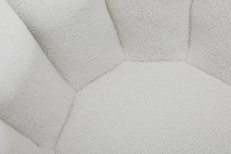 Plush Teddy Foam Bean Bag Chair With Armrests - Omega Lifestyles