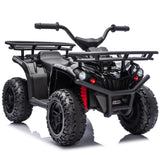 24V High-Power Kids Ride-On ATV With Storage Racks - Omega Lifestyles