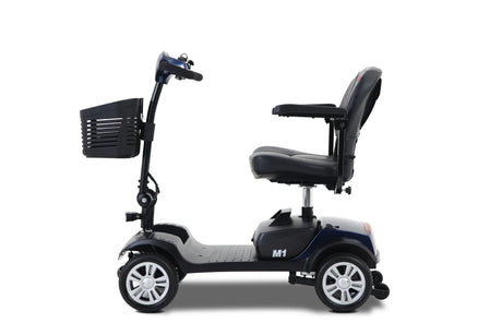 Compact Travel Mobility Scooter 300W Motor 300lbs Capacity - Omega Lifestyles