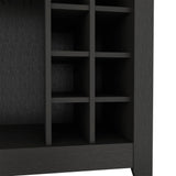 Multifunctional Particle Board Mojito Bar Cabinet With Wine Rack - Omega Lifestyles