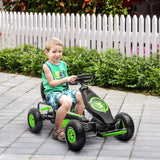 Kids Pedal Go Kart With Ergonomic Seat And Suspension - Omega Lifestyles