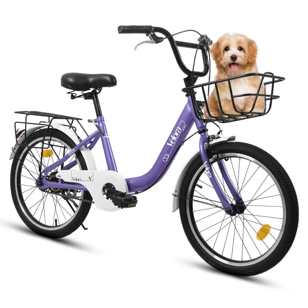 20-Inch Kids Steel Frame Single-Speed Bicycle With Brakes - Omega Lifestyles