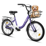 20-Inch Kids Steel Frame Single-Speed Bicycle With Brakes - Omega Lifestyles