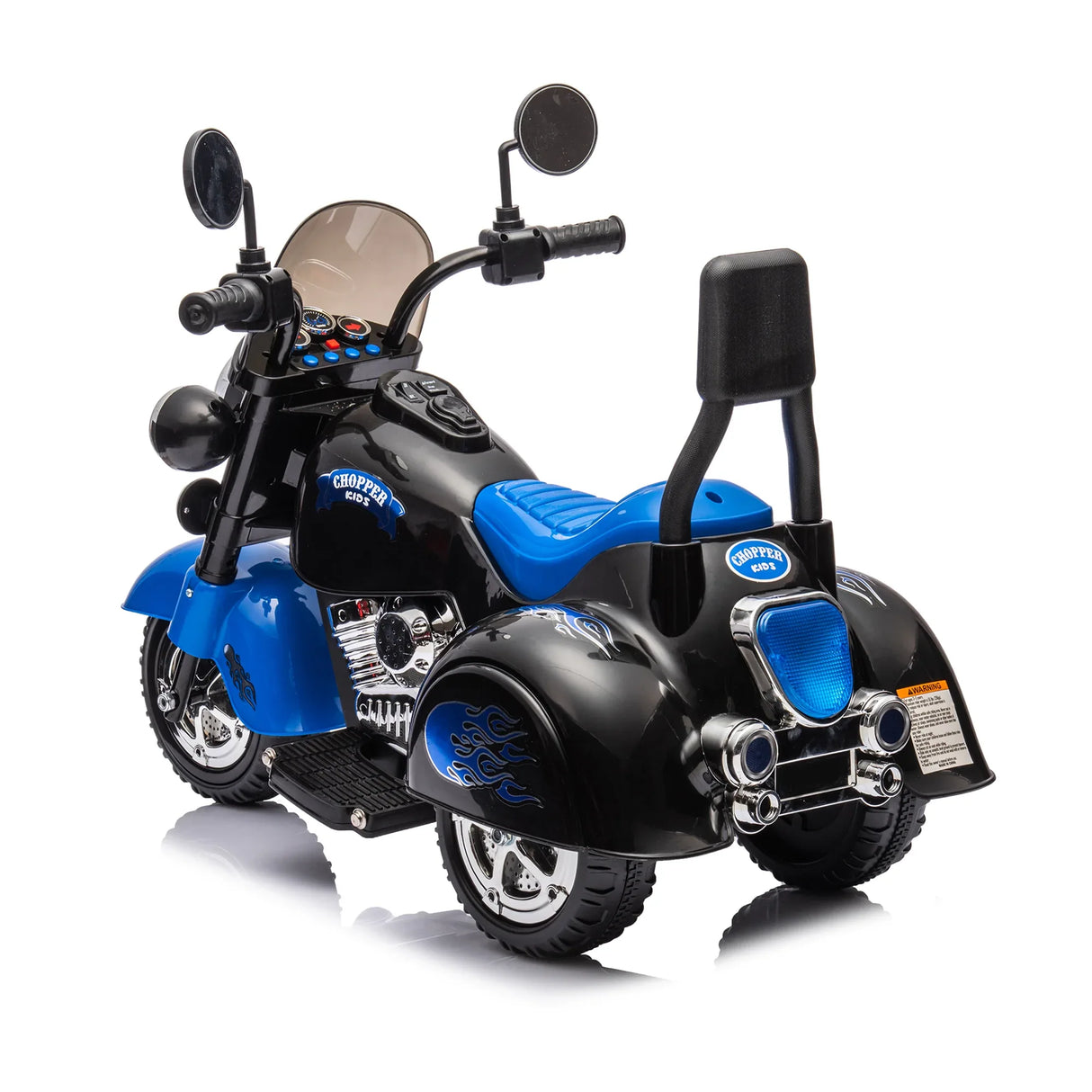 6V Battery Powered Kids 3-Wheel Ride On Motorcycle Toy - Omega Lifestyles