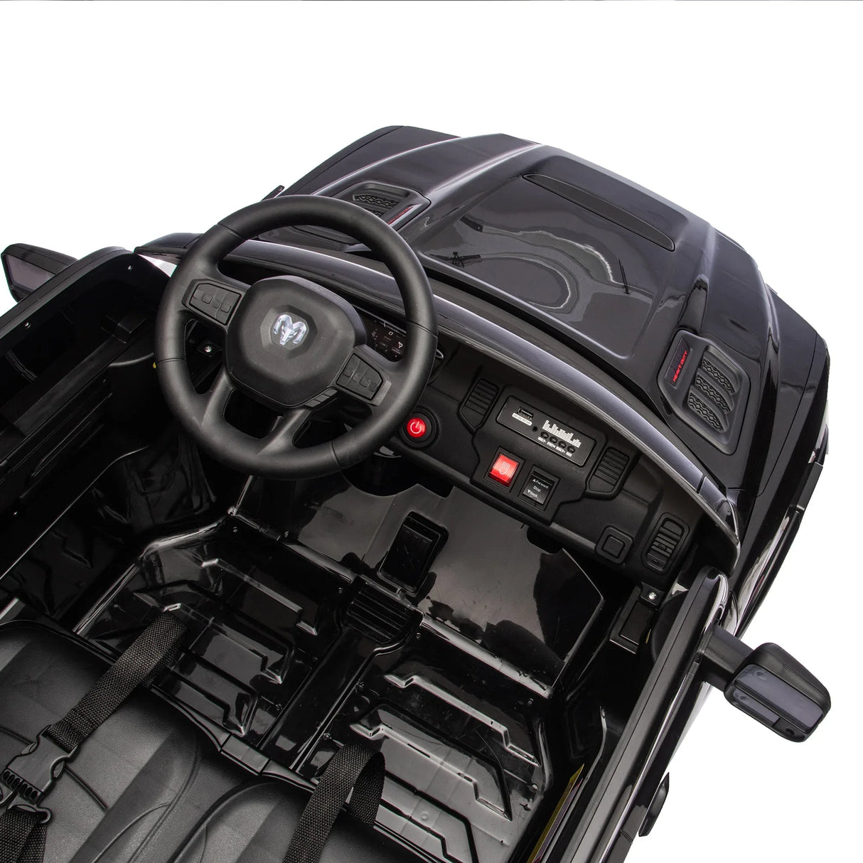 Officially Licensed Dodge RAM 24V 2-Seater Kids Ride-On Car - Omega Lifestyles