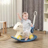 Multifunctional Toddler Ride On Horse With Push Handle - Omega Lifestyles
