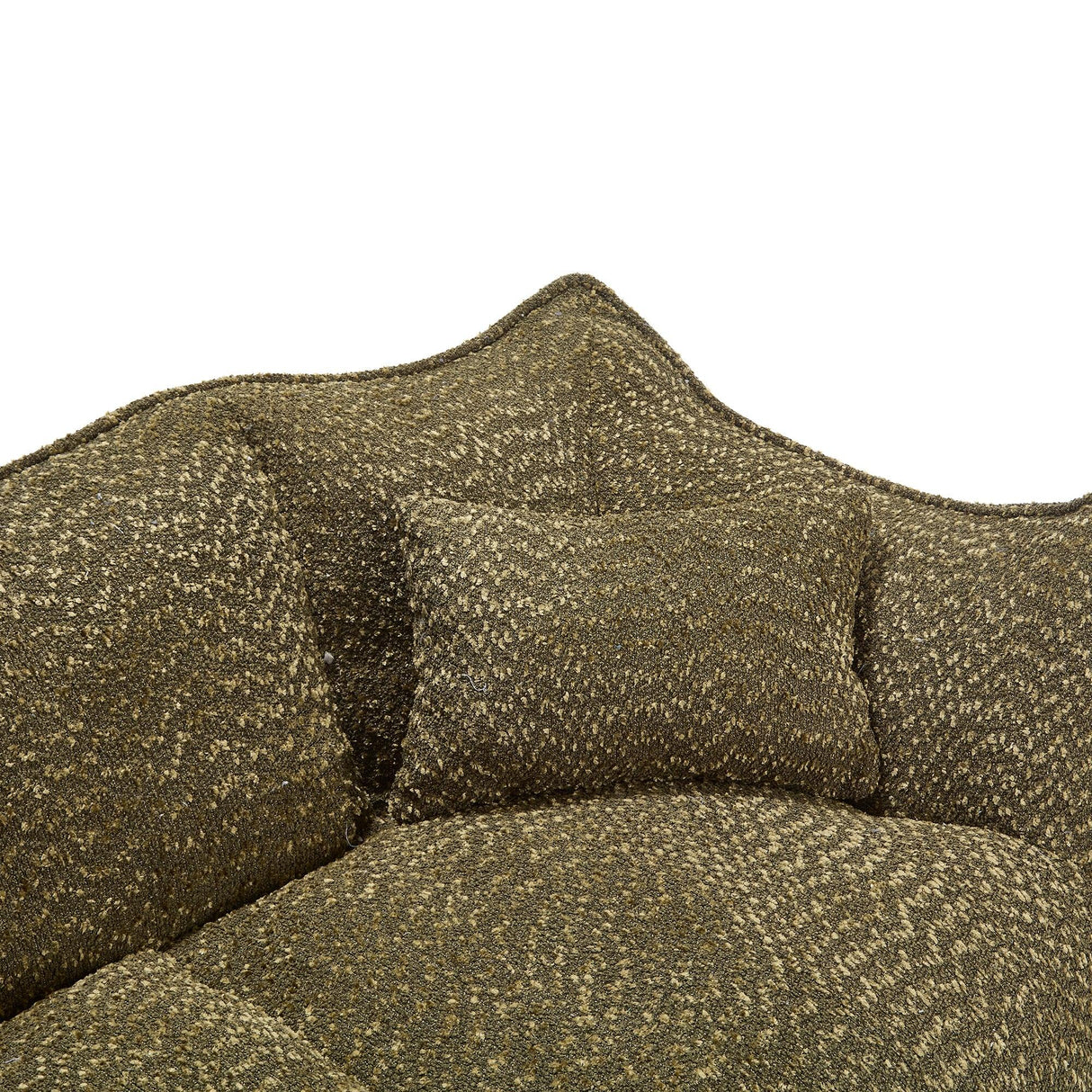 Dual Chenille Bean Bag Chair With High Resilience Foam Core - Omega Lifestyles