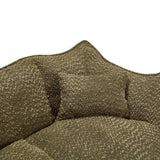 Dual Chenille Bean Bag Chair With High Resilience Foam Core - Omega Lifestyles