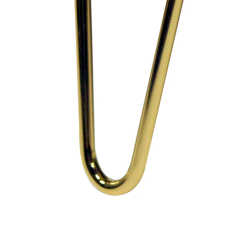 Camel Faux Fur Storage Ottoman Bench With Gold Legs - Omega Lifestyles