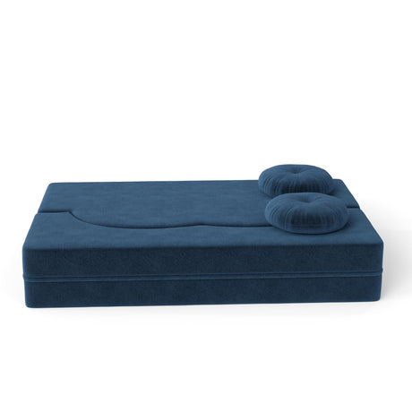 Compressible Soft Foam Foldable Sleeper Sofa Bed With Pillows - Omega Lifestyles