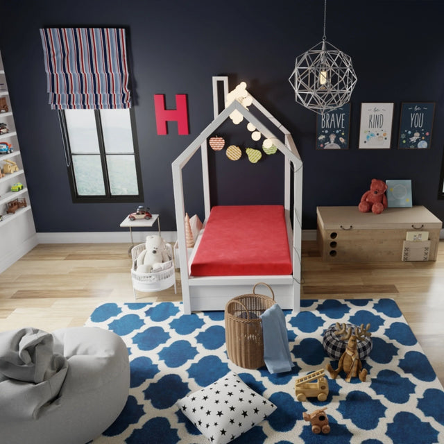 Full Medium 5-Inch Kids Foam Support Mattress - Omega Lifestyles