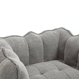 Soft Chenille High Resilient Foam Bean Bag Chair - Omega Lifestyles