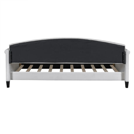 Twin Modern Velvet Upholstered Tufted Button Daybed - Omega Lifestyles