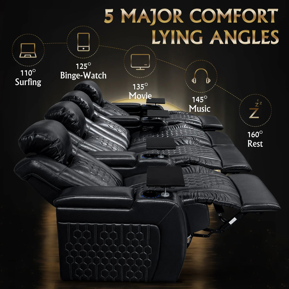 Ultra-Plush Top-Grain Nappa Genuine Leather Massage Chair - Omega Lifestyles