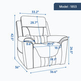 Dual Motor Power Lift Recliner Chair With Massage And Heat - Omega Lifestyles