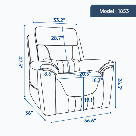 Dual Motor Power Lift Recliner Chair With Massage And Heat - Omega Lifestyles