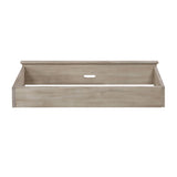 Rustic Solid Wood Green Changing Station