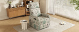 Manual Recliner Chair With Adjustable Backrest And Plush Upholstery - Omega Lifestyles