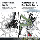 27.5-Inch Durable Carbon Steel Frame Mountain Bike - Omega Lifestyles