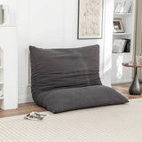 Soft Corduroy Foam Floor Bean Bag Chair - Omega Lifestyles