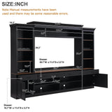 Farmhouse Mid-Century Walnut MDF TV Stand - Sleep Galleria
