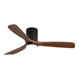 52-Inch Modern Wooden Ceiling Fan With LED Light