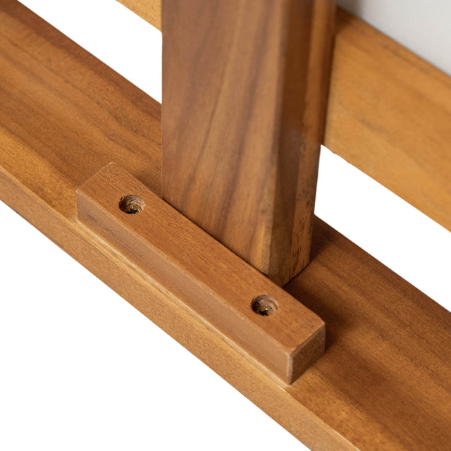 6-Piece Acacia Wood Modular Outdoor Patio Sofa Set - Omega Lifestyles