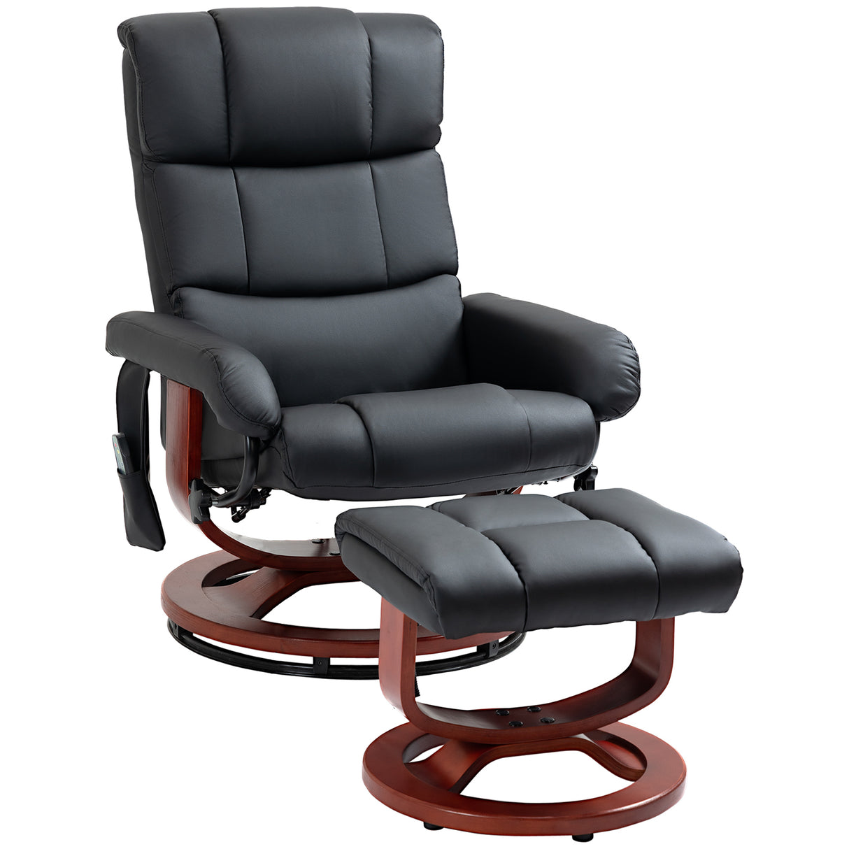 Massage Recliner Chair With Ottoman Remote Control