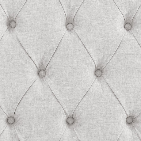 Mid-Century Linen Upholstered Tufted Twin Daybed With Trundle - Omega Lifestyles