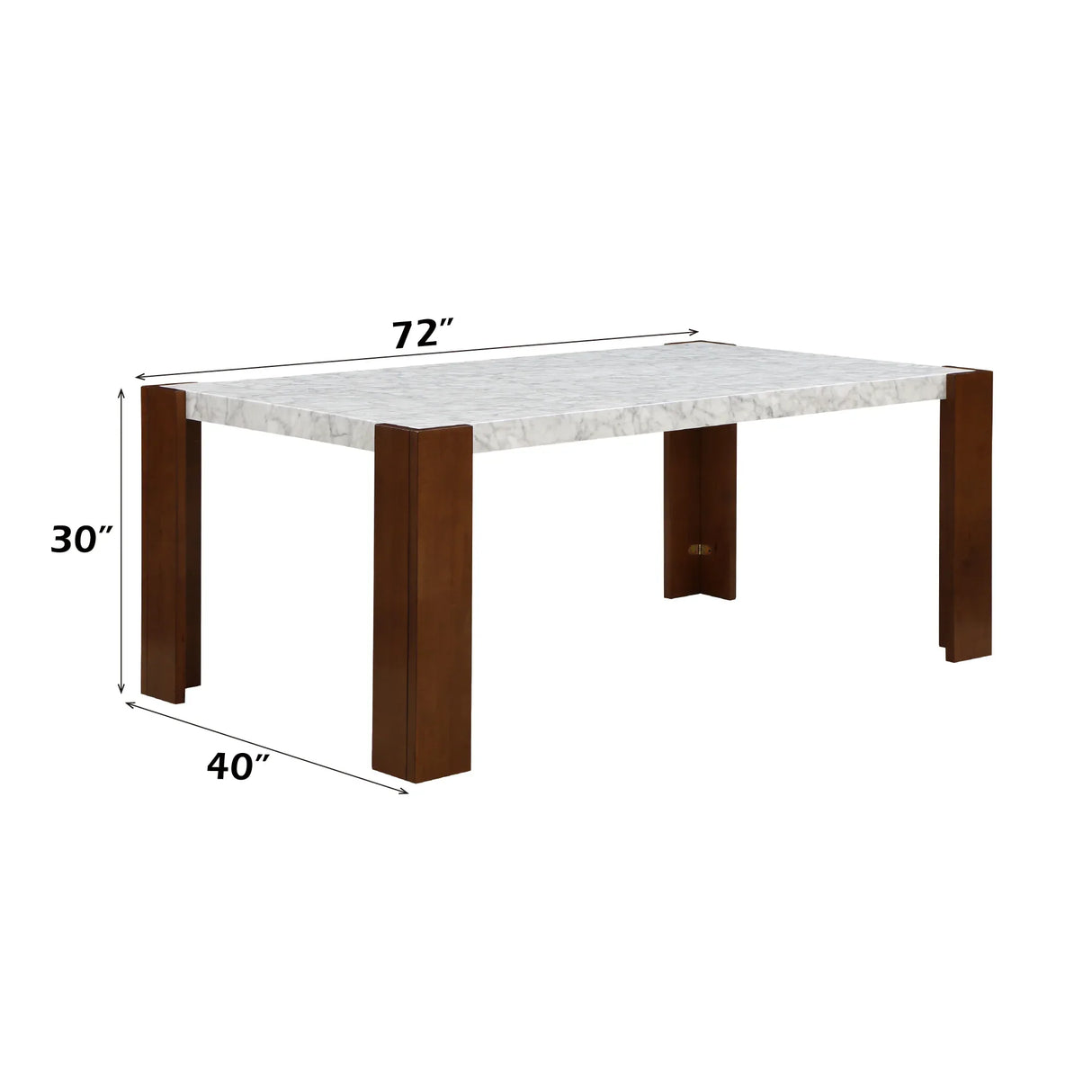 7-Piece Engineered Stone Top Dining Table Set - Omega Lifestyles
