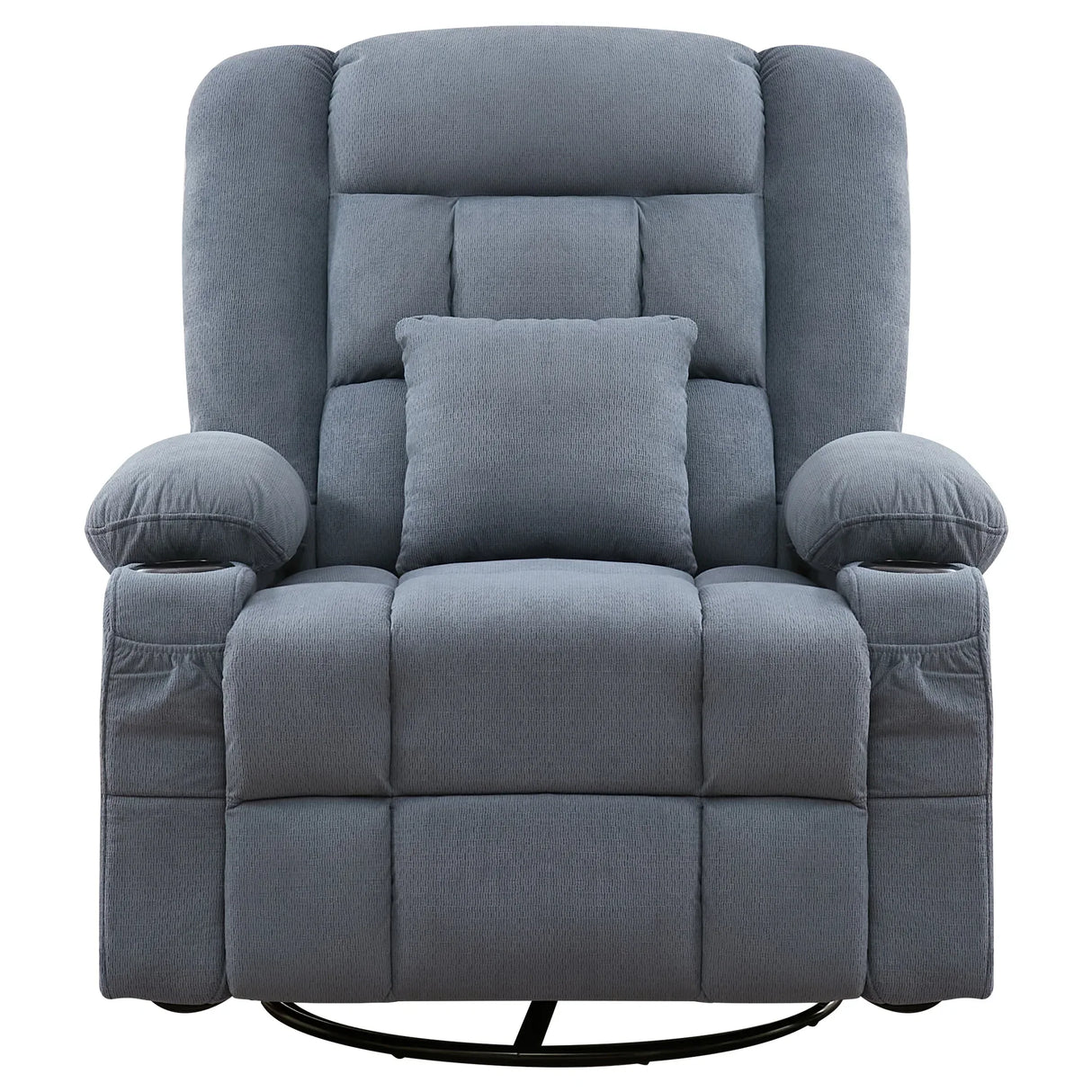 3D Kneading Heated Rocker Recliner Chair With USB Port - Omega Lifestyles