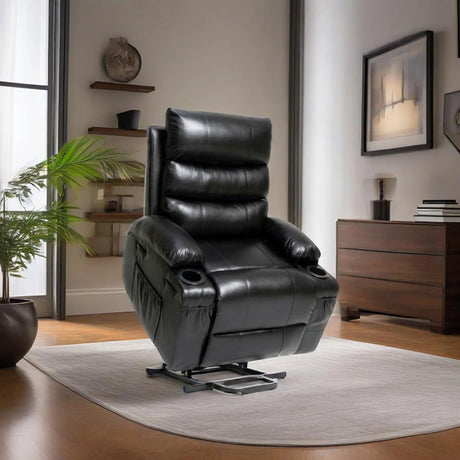 Electric Power Lift Recliner Chair With Vibration Massage - Omega Lifestyles