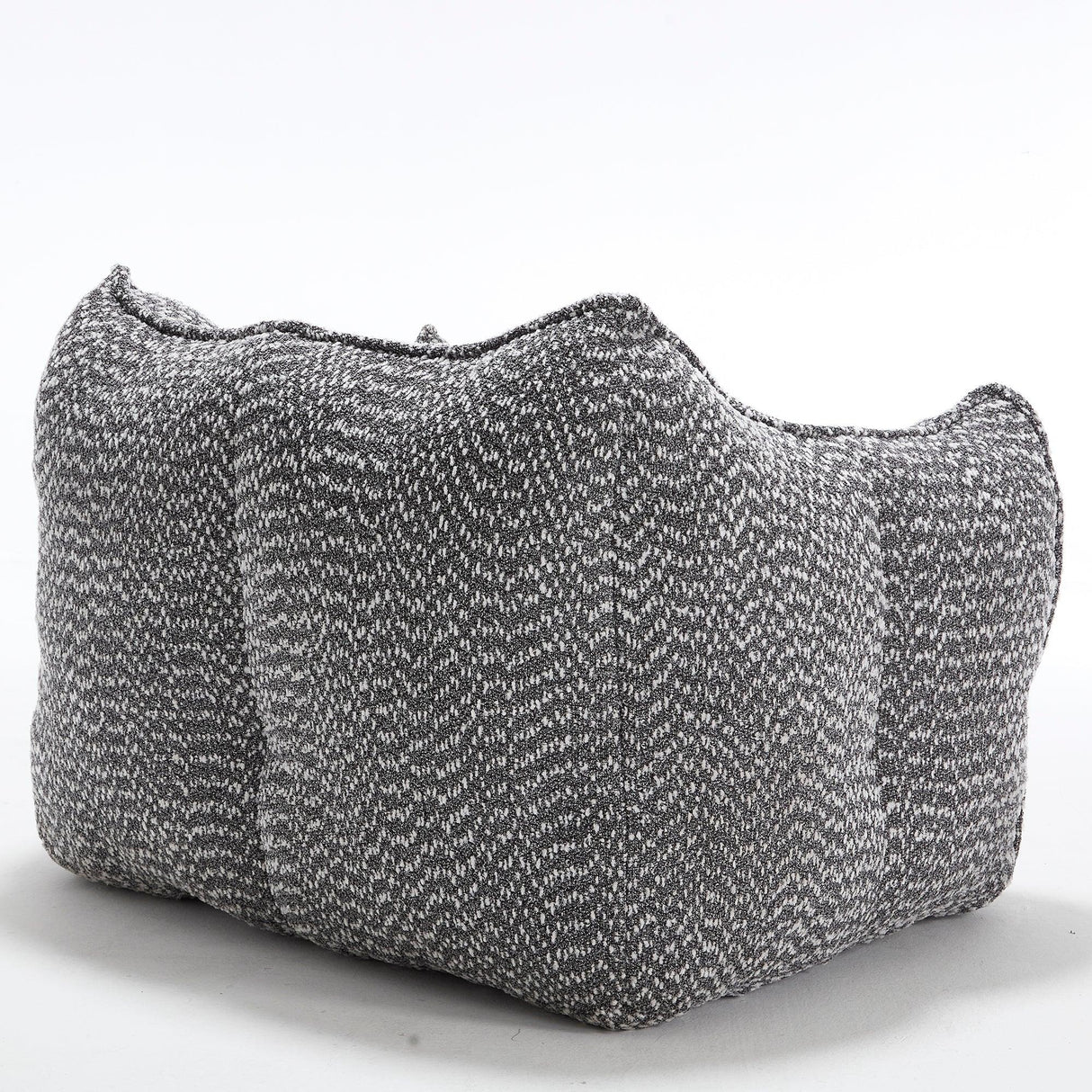 Chenille Bean Bag Chair With Resilient Foam - Omega Lifestyles