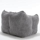 Chenille Bean Bag Chair With Resilient Foam - Omega Lifestyles