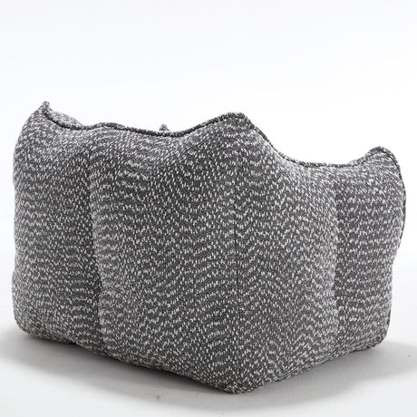 Chenille Bean Bag Chair With Resilient Foam - Omega Lifestyles